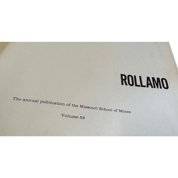 1964 Rollamo Yearbook Missouri School of Mines Metallurgy Rolla University MO - Picture 6 of 9